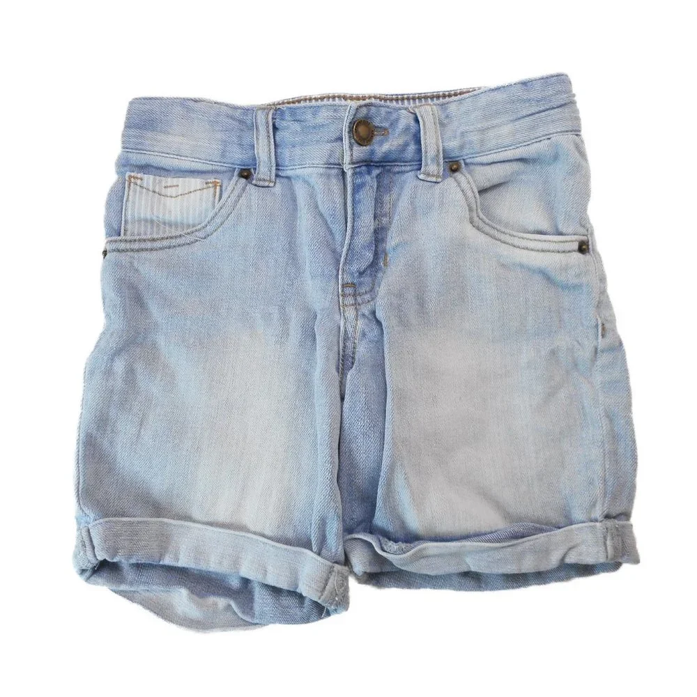 Genuine Kids from Oshkosh Kids Blue Denim Shorts 4T Rolled